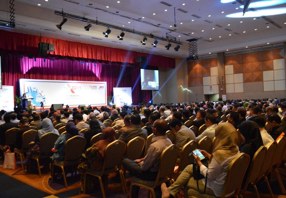 GOOD TURNOUT: Attendees of the SME BANK XCESS 2016 workshop listening to the opening remarks that was presented by Tan Sri Rafidah Aziz.