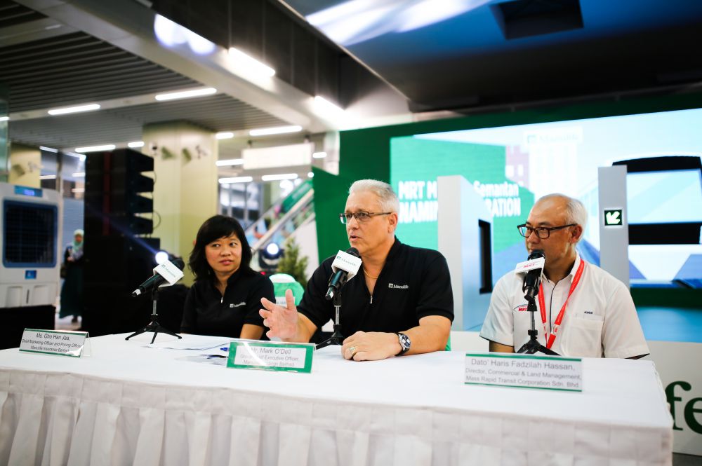MAJLIS MERAIKAN PENAMAAN STESEN MANULIFE SEMANTAN – MRT Corp