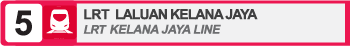 05 LRT Laluan Kelana Jaya 05 LRT Laluan Kelana Jaya