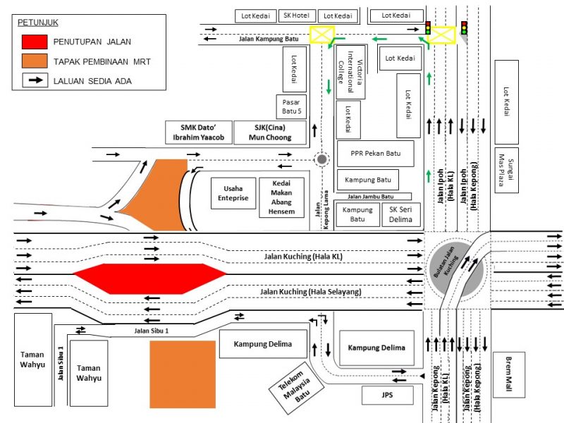 Jalan Kuching MRT Corp