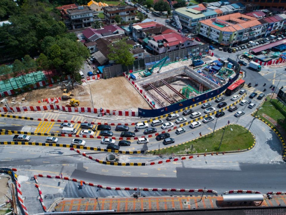 Pandangan udara tapak Syaf Kecemasan 1.