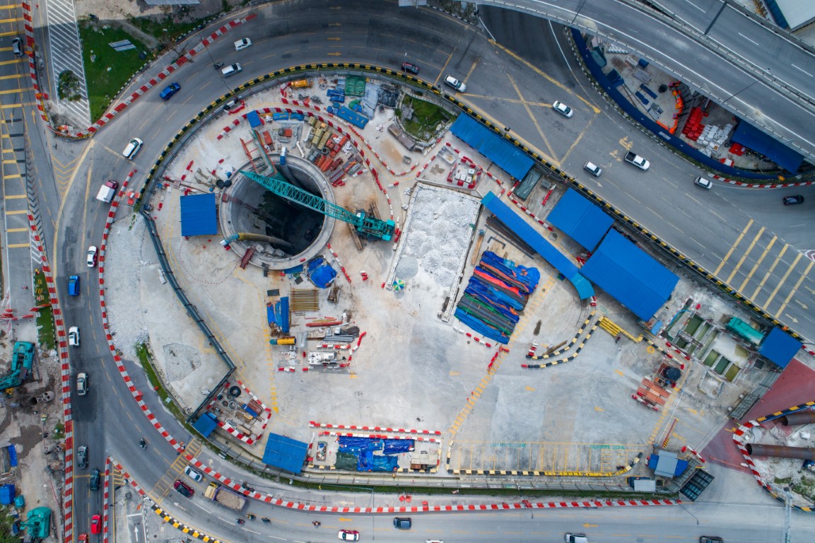 Kampung Pandan Roundabout Intervention Shaft 2 Mrt Corp