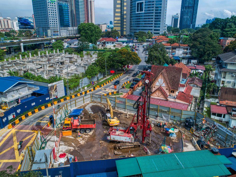 Pandangan udara tapak Syaf Kecemasan 2.
