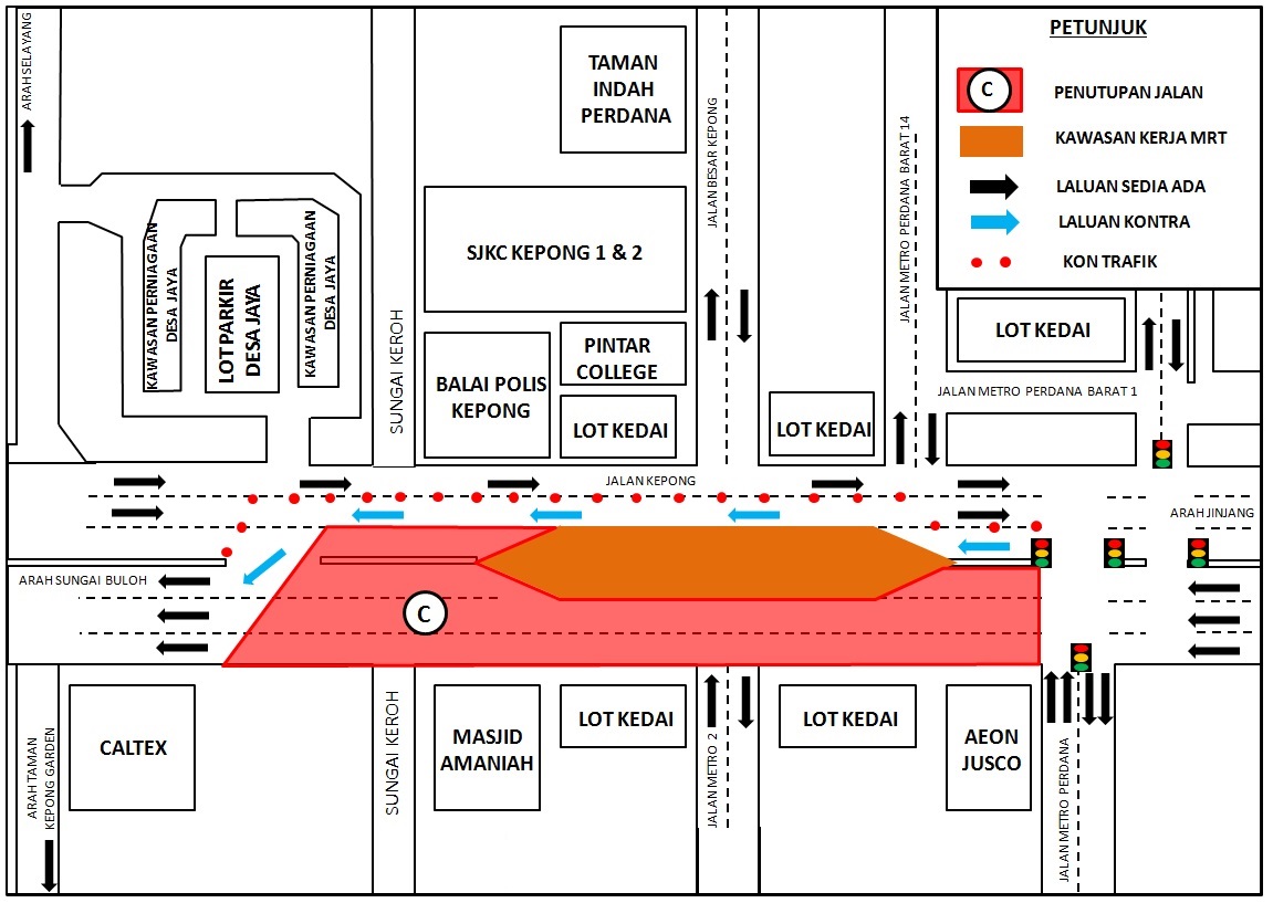 Traffic Announcement - MRT Corp