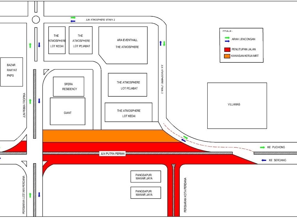 Jalan Putra Permai Mrt Corp