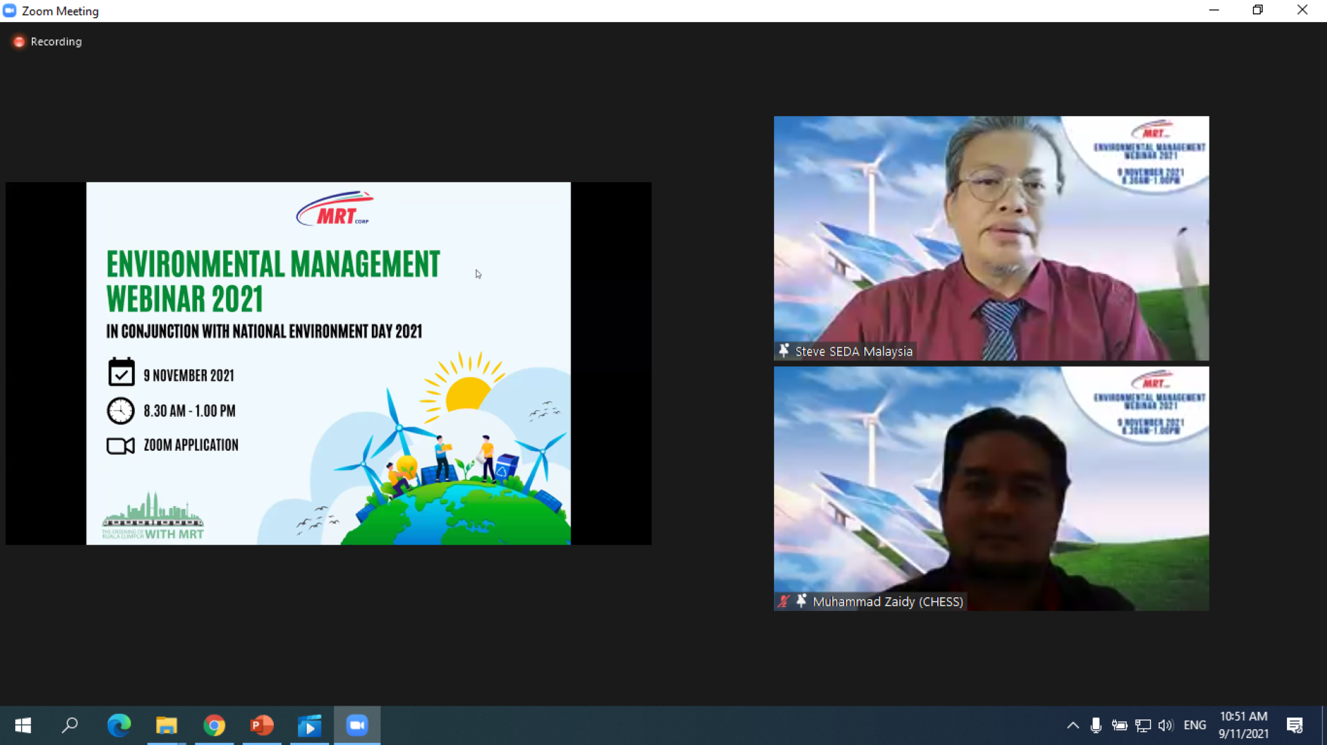 Kempen Pengurusan Alam Sekitar 2021 - MRT Corp