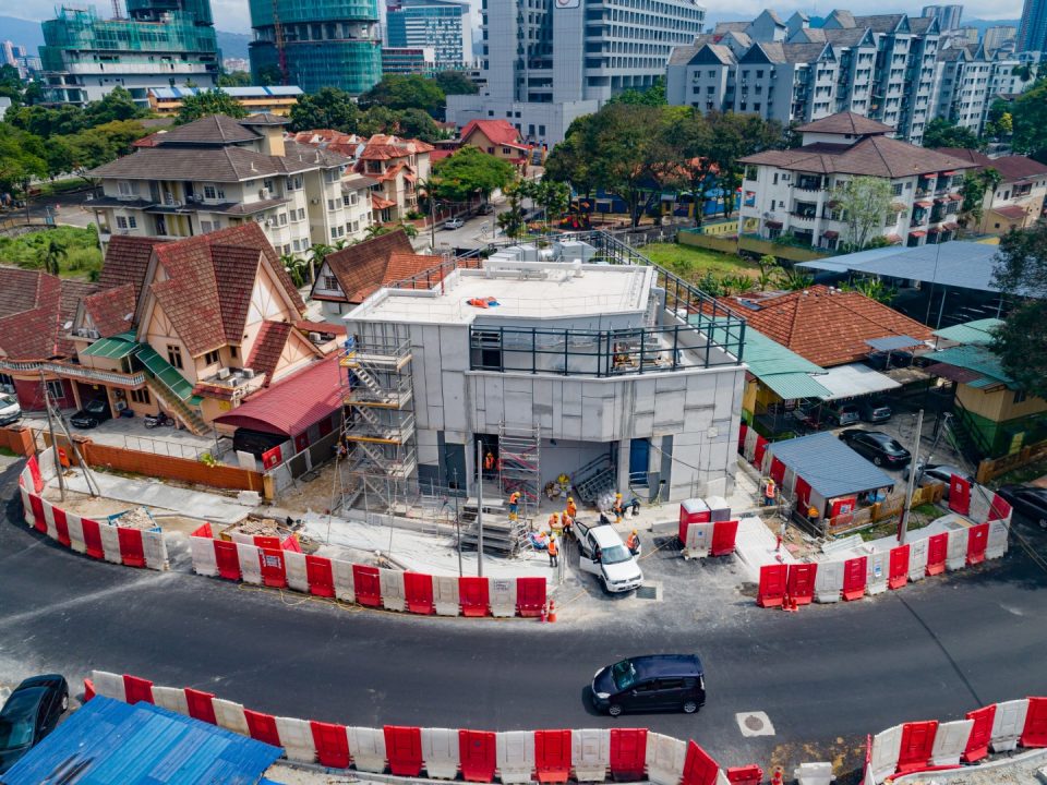 Pandangan udara Syaf Kecemasan 2.