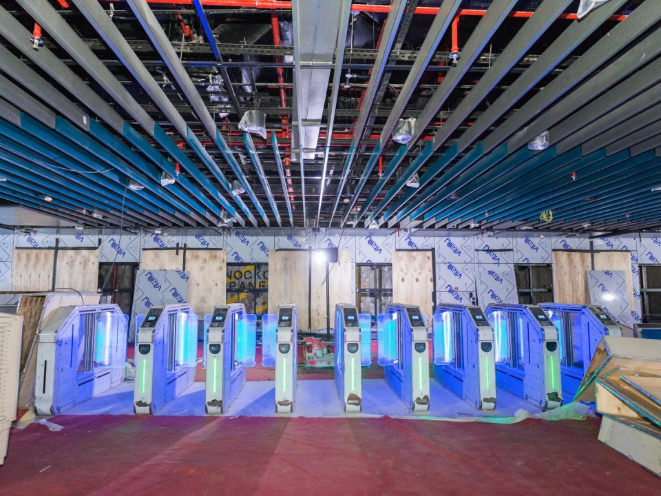 Pengujian Pintu Kutipan Tambang Automatik di aras ruang legar Stesen MRT Titiwangsa