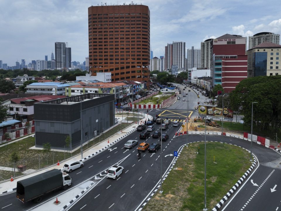 Pandangan udara Syaf Kecemasan 1.